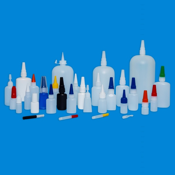 Cyanoacrylate Adhesive Bottles